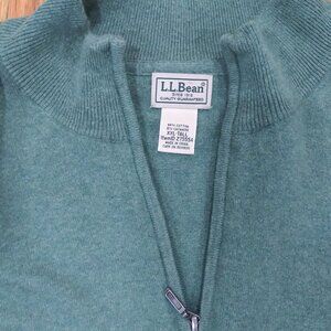 LL BEAN Men Sweater Sz XXL  muted green